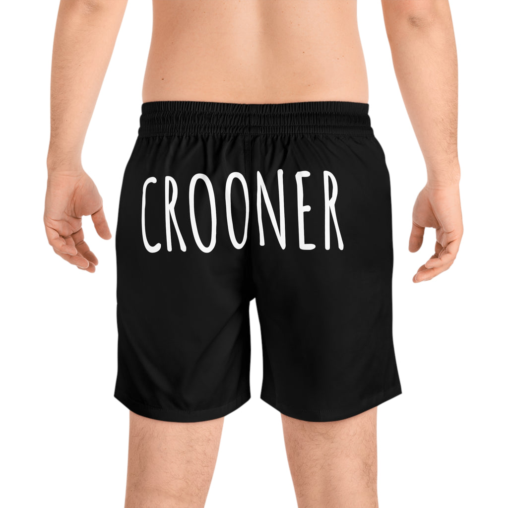 Men's Crooner Swim Shorts (Black)