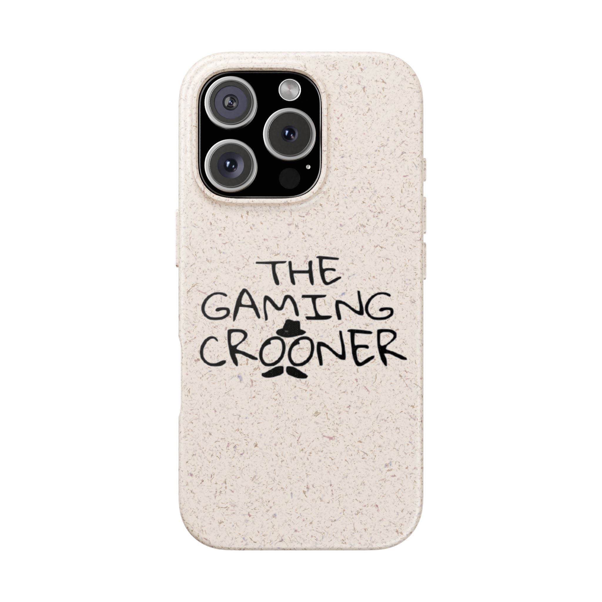 The Gaming Crooner Logo Biodegradable Cases