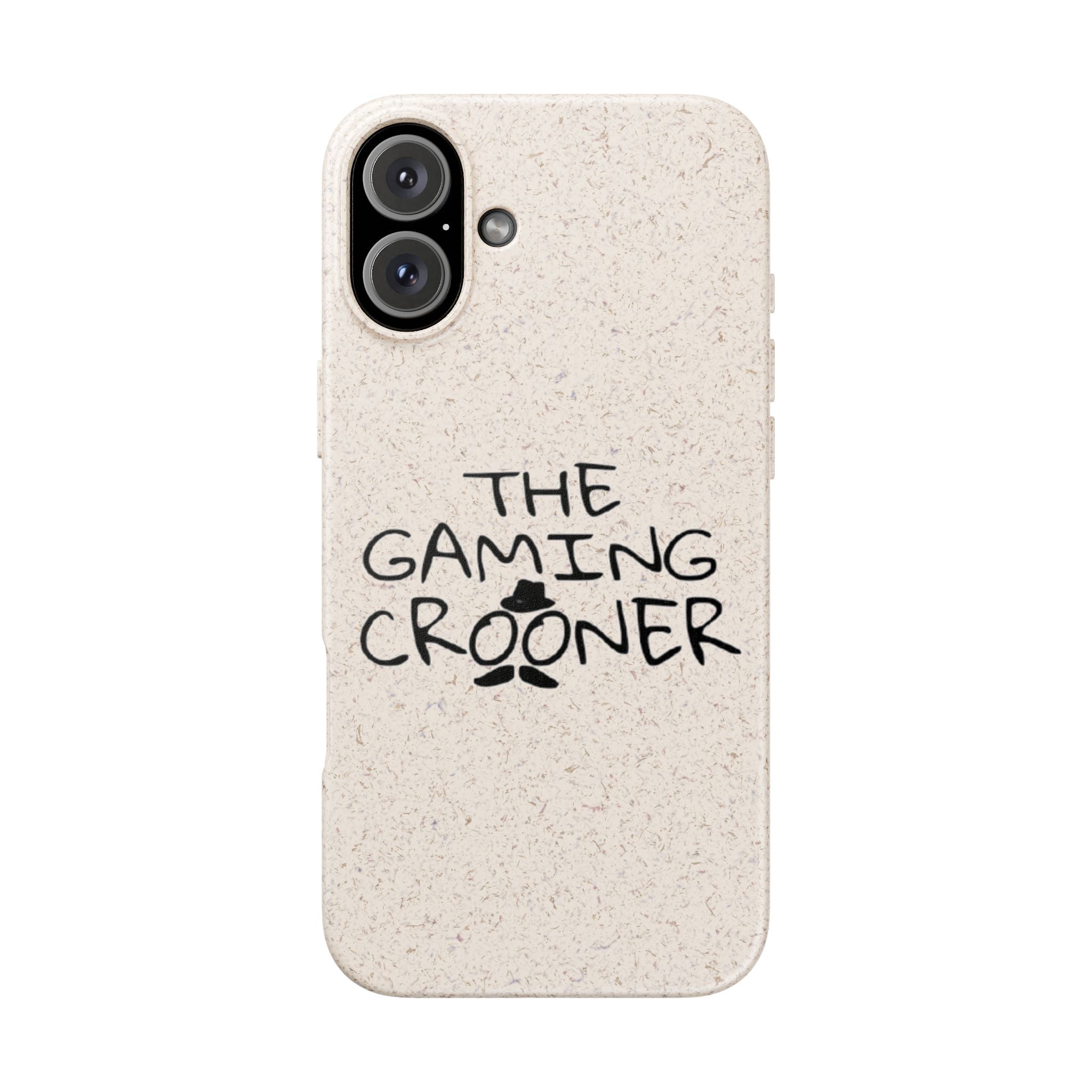 The Gaming Crooner Logo Biodegradable Cases
