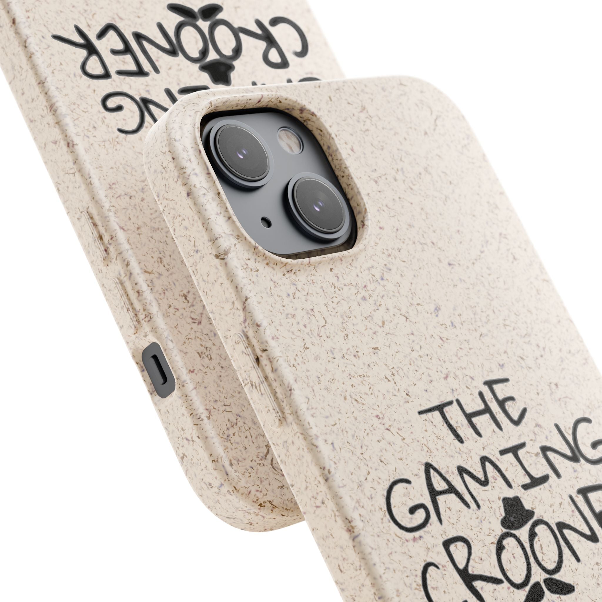 The Gaming Crooner Logo Biodegradable Cases