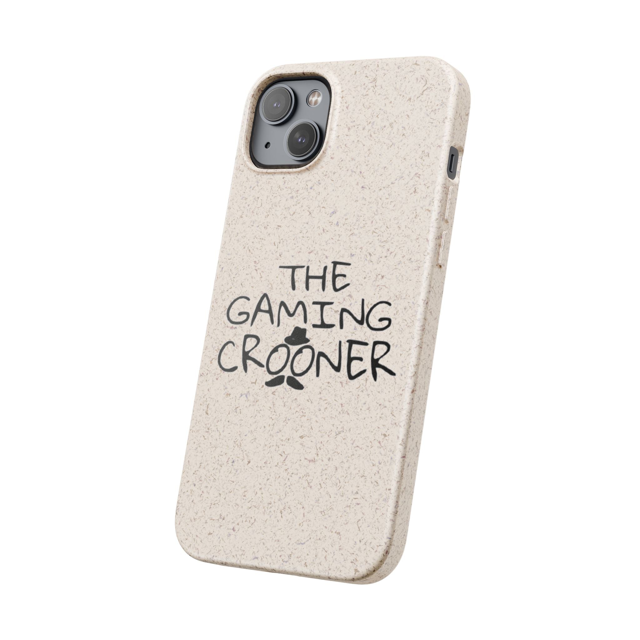 The Gaming Crooner Logo Biodegradable Cases