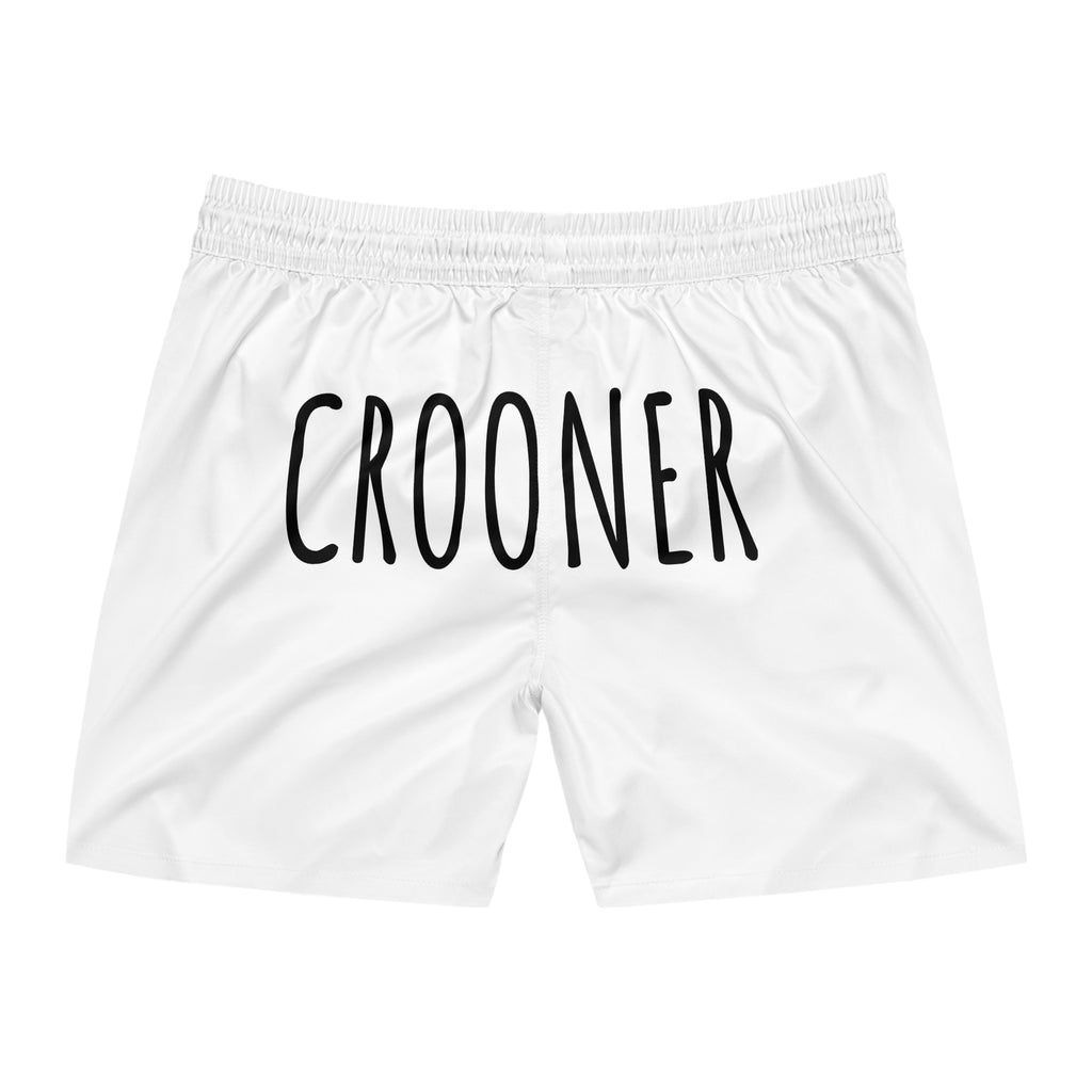 Men's Crooner Swim Shorts (White)