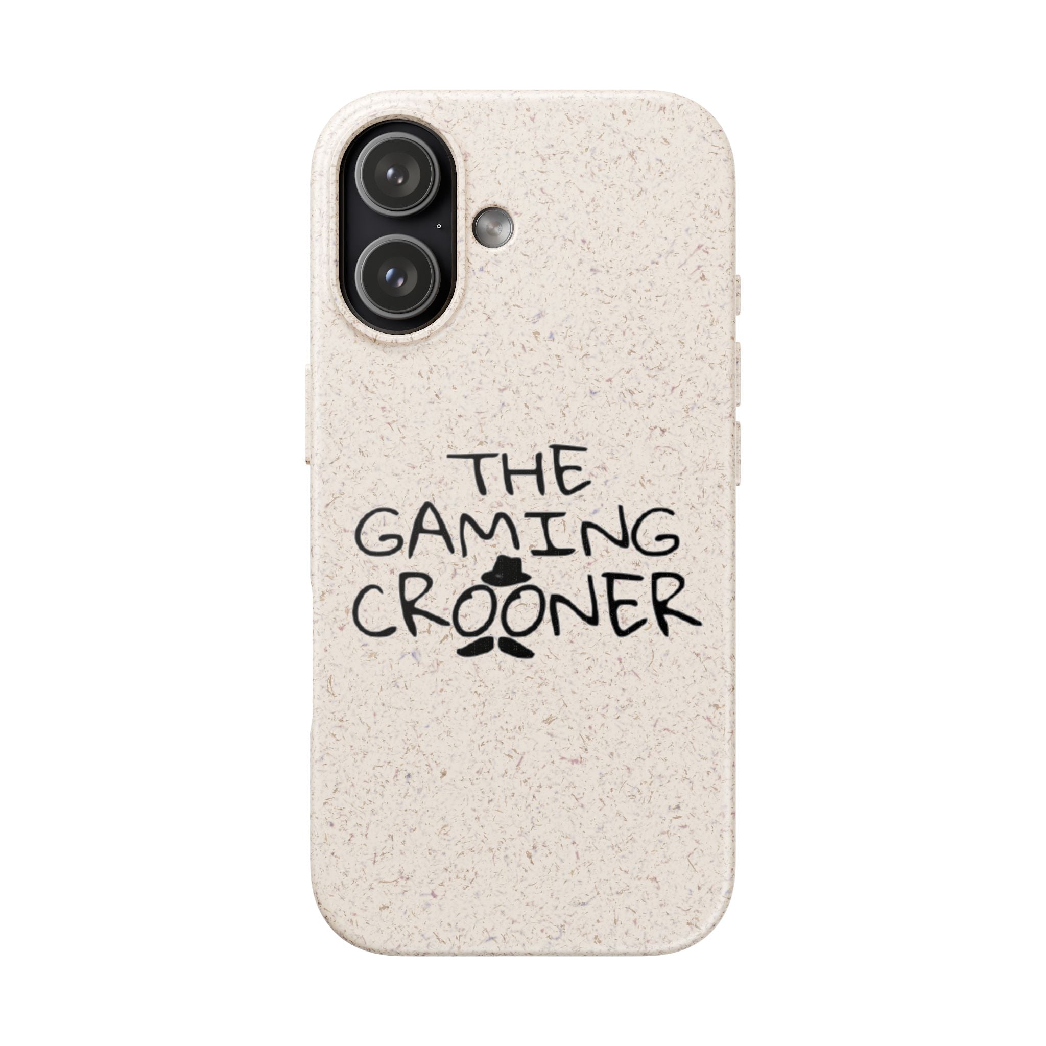 The Gaming Crooner Logo Biodegradable Cases