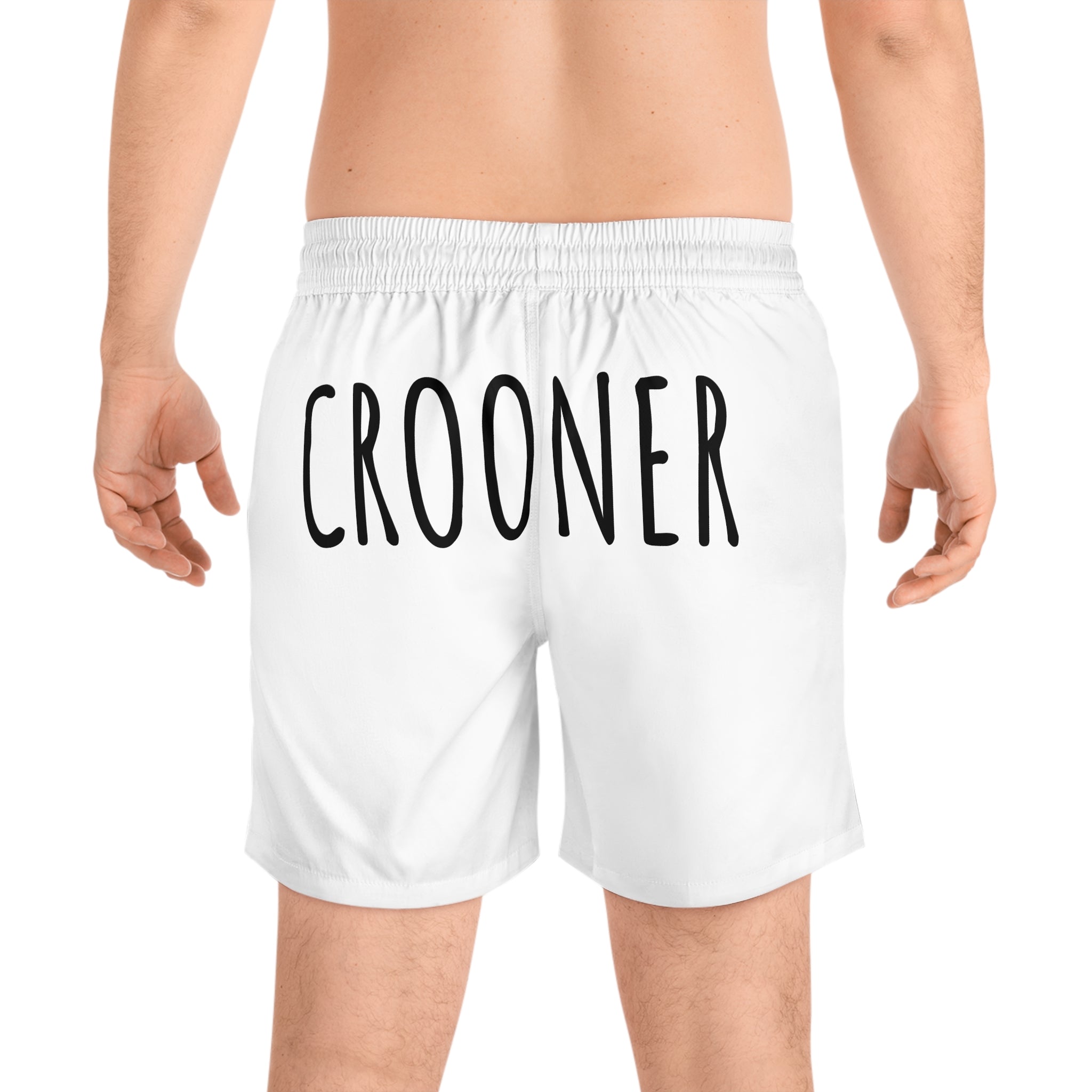 Men's Crooner Swim Shorts (White)