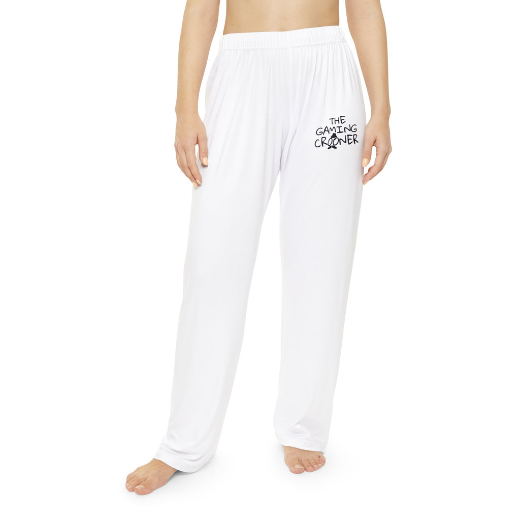 Women's Crooner Pajama Pants (White)
