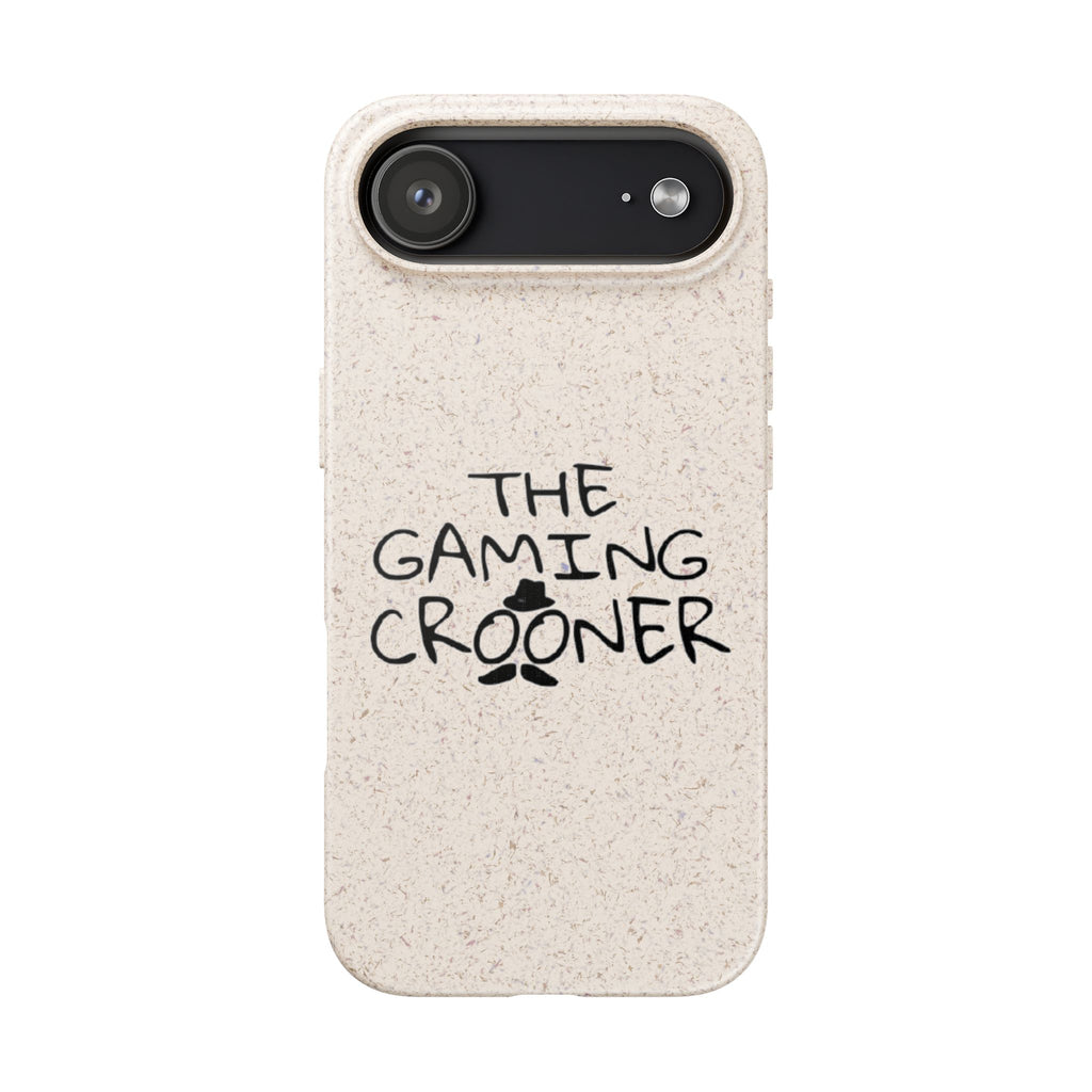 The Gaming Crooner Logo Biodegradable Cases