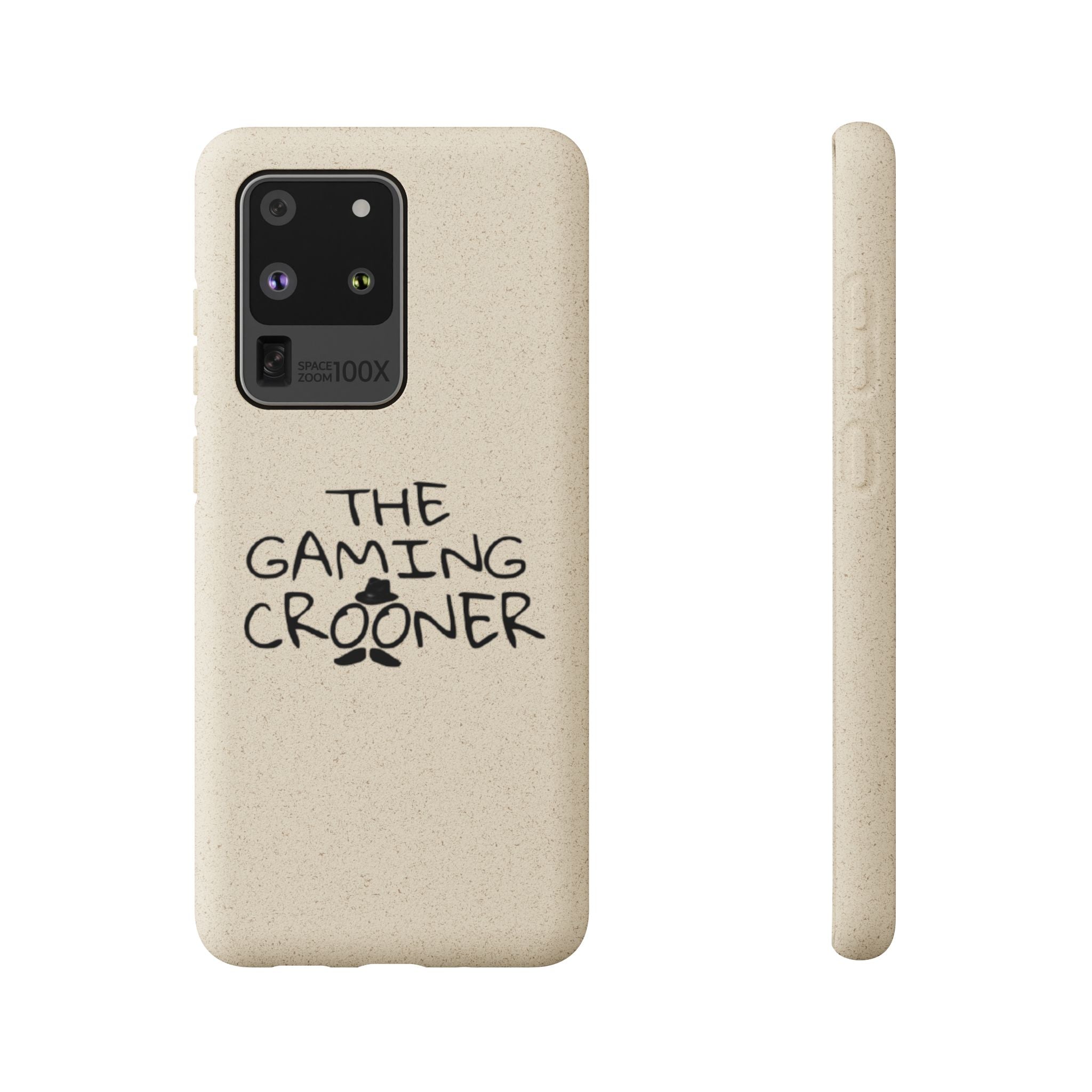 The Gaming Crooner Logo Biodegradable Cases