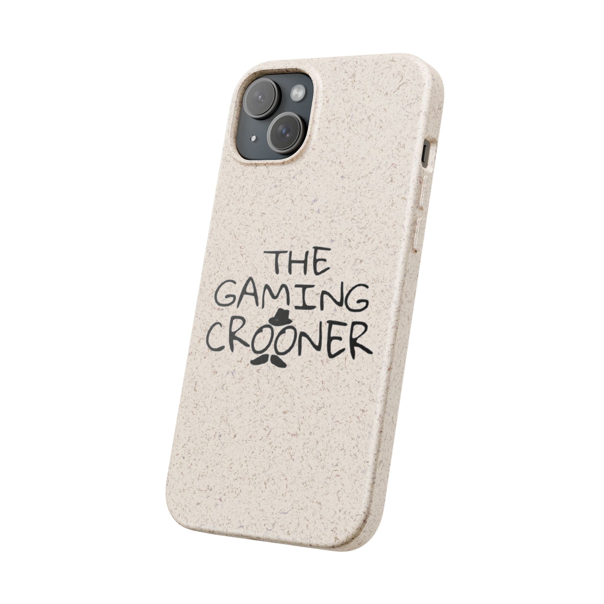 The Gaming Crooner Logo Biodegradable Cases