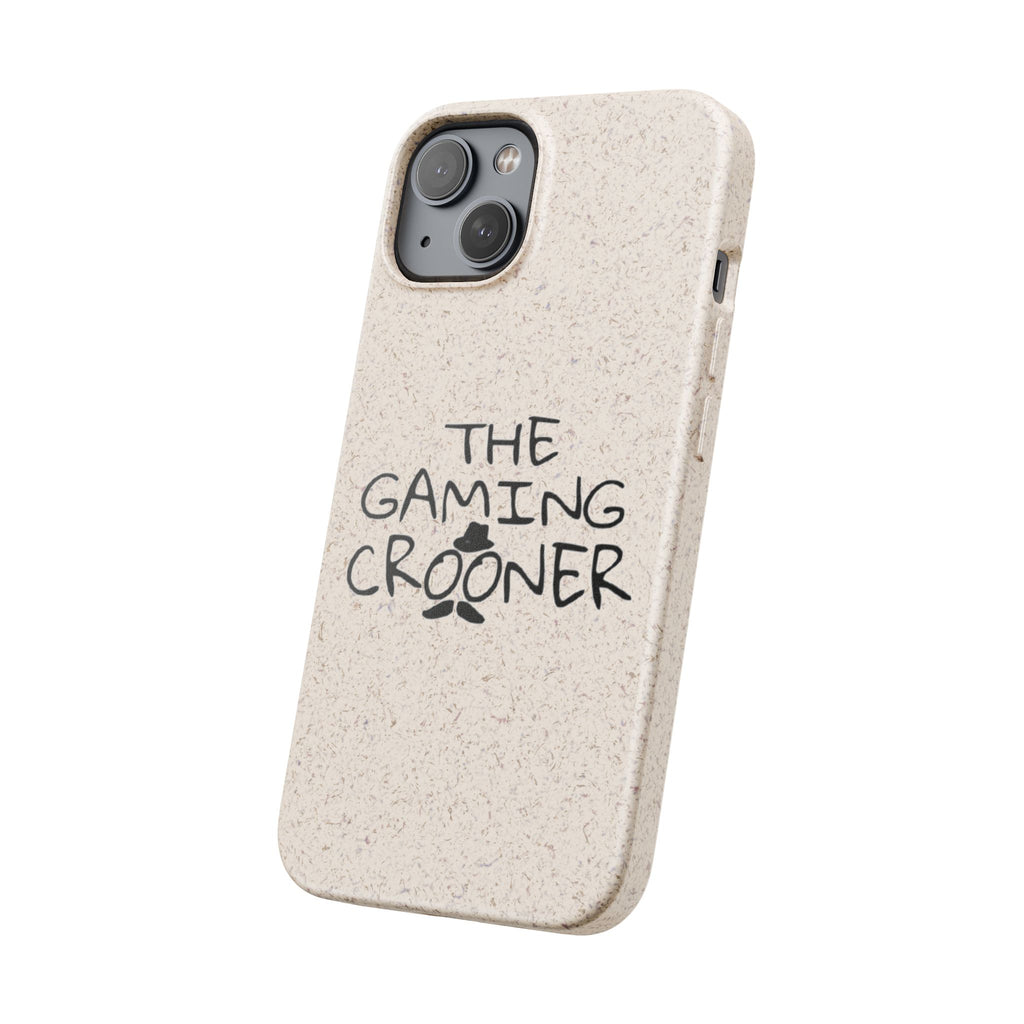 The Gaming Crooner Logo Biodegradable Cases