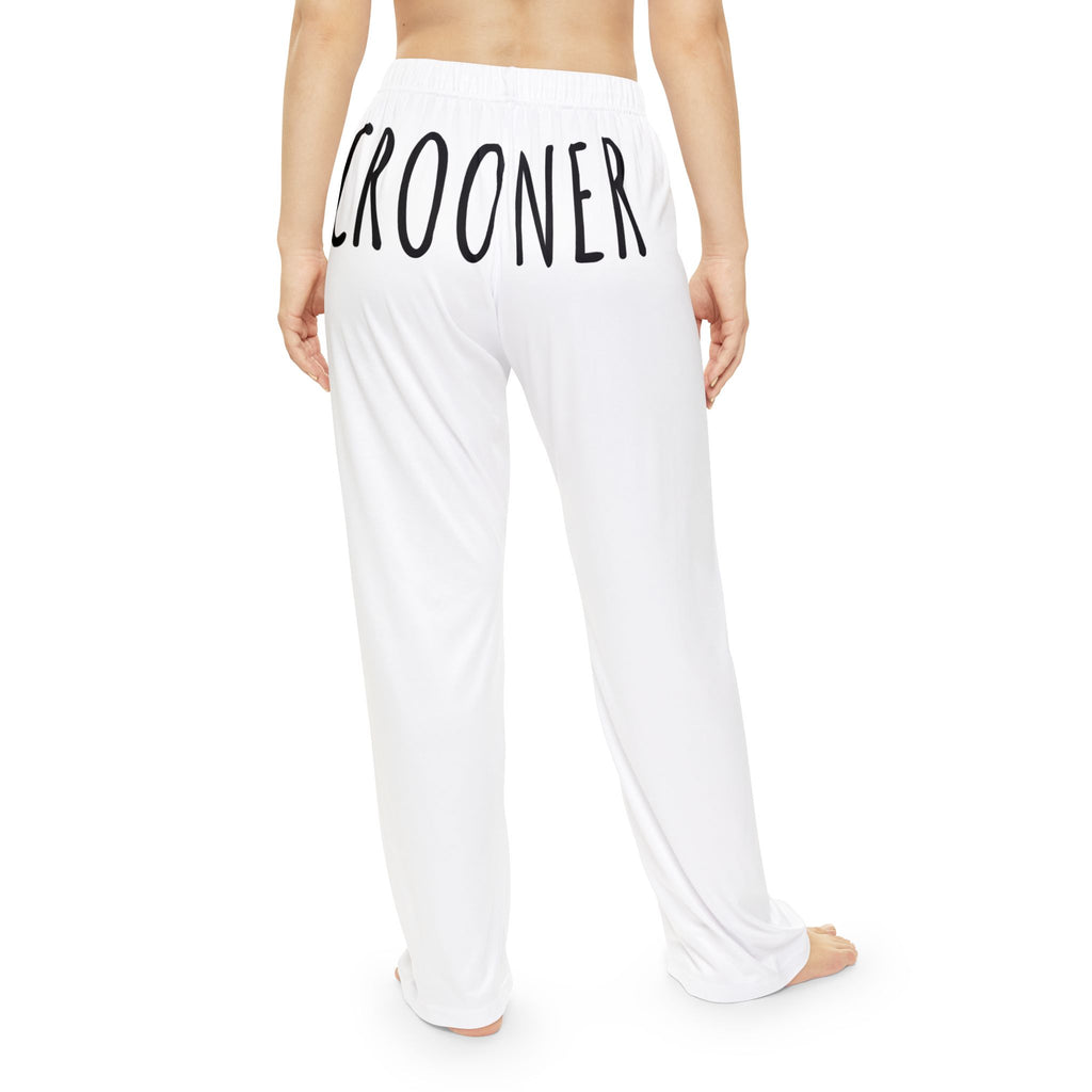 Women's Crooner Pajama Pants (White)