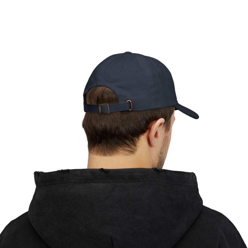 Embroidered Crooner Dad Hat (Dark)