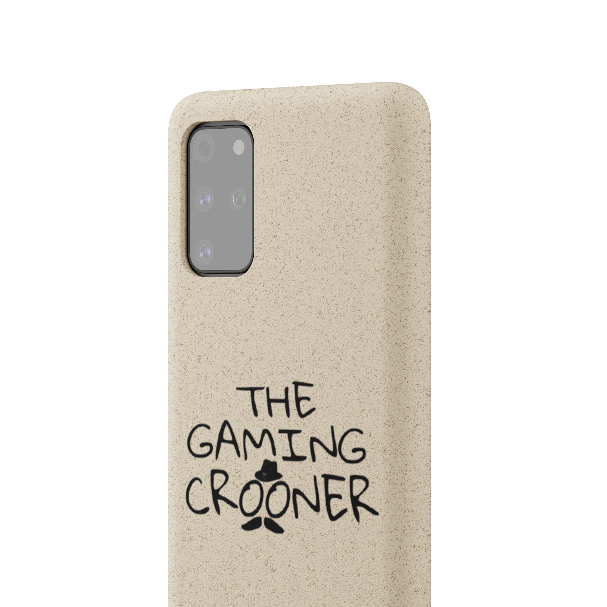 The Gaming Crooner Logo Biodegradable Cases