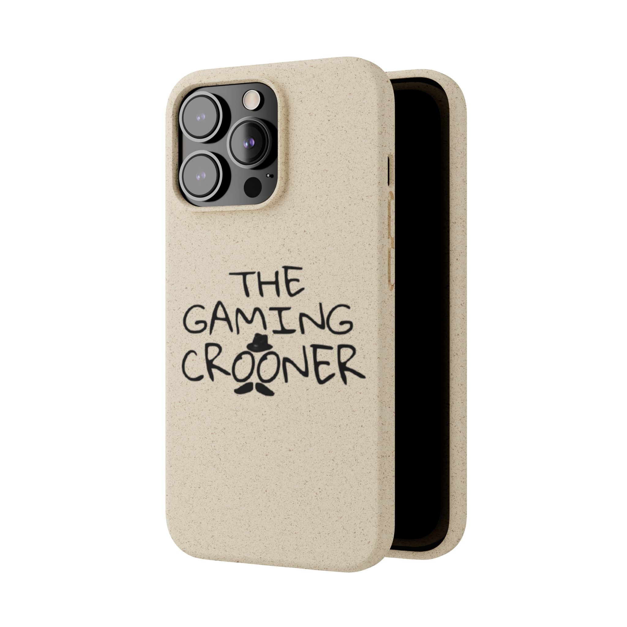The Gaming Crooner Logo Biodegradable Cases