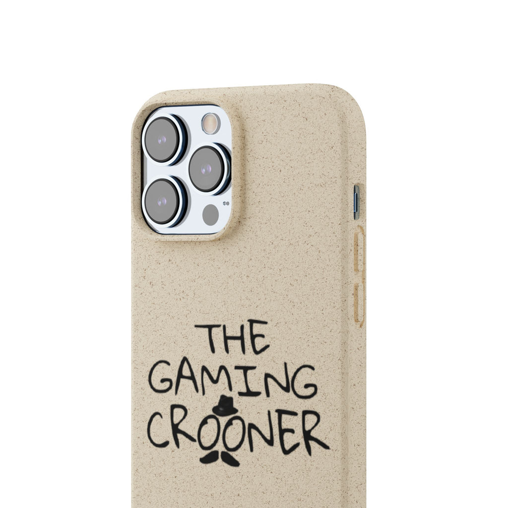 The Gaming Crooner Logo Biodegradable Cases