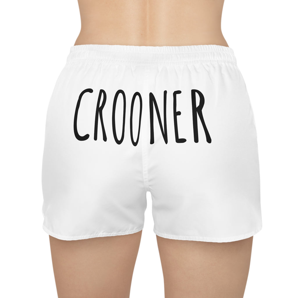 Women's Casual Crooner Shorts (White)