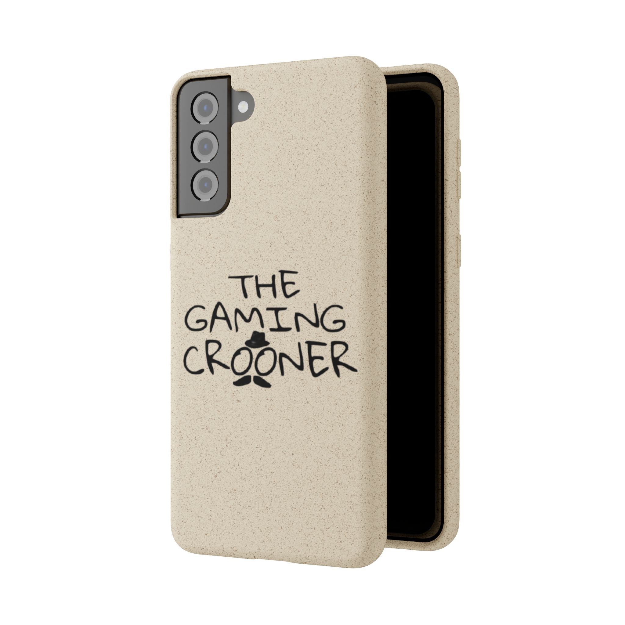 The Gaming Crooner Logo Biodegradable Cases