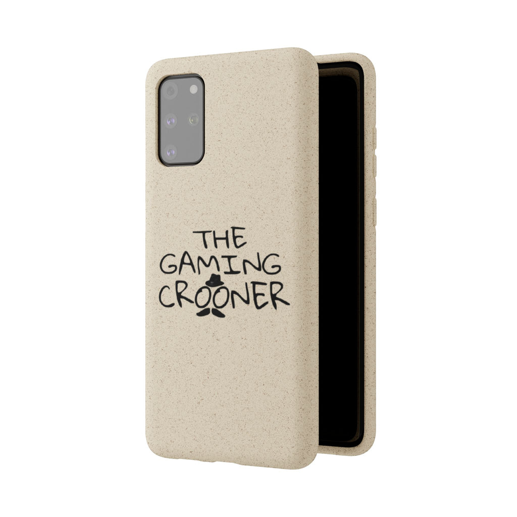 The Gaming Crooner Logo Biodegradable Cases
