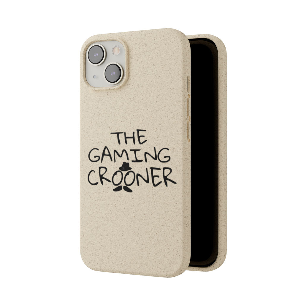 The Gaming Crooner Logo Biodegradable Cases