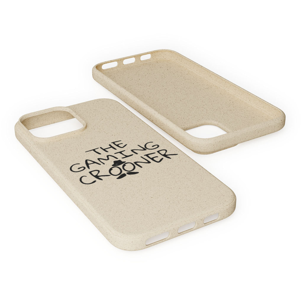 The Gaming Crooner Logo Biodegradable Cases