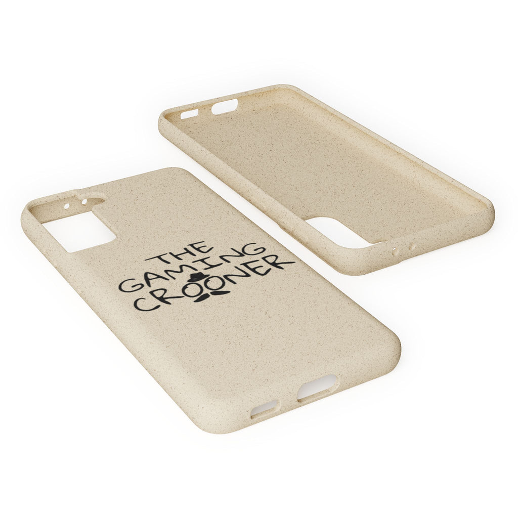 The Gaming Crooner Logo Biodegradable Cases