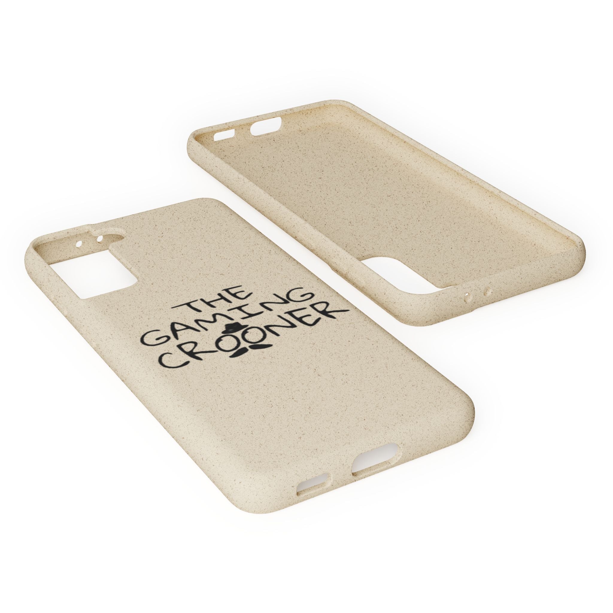 The Gaming Crooner Logo Biodegradable Cases