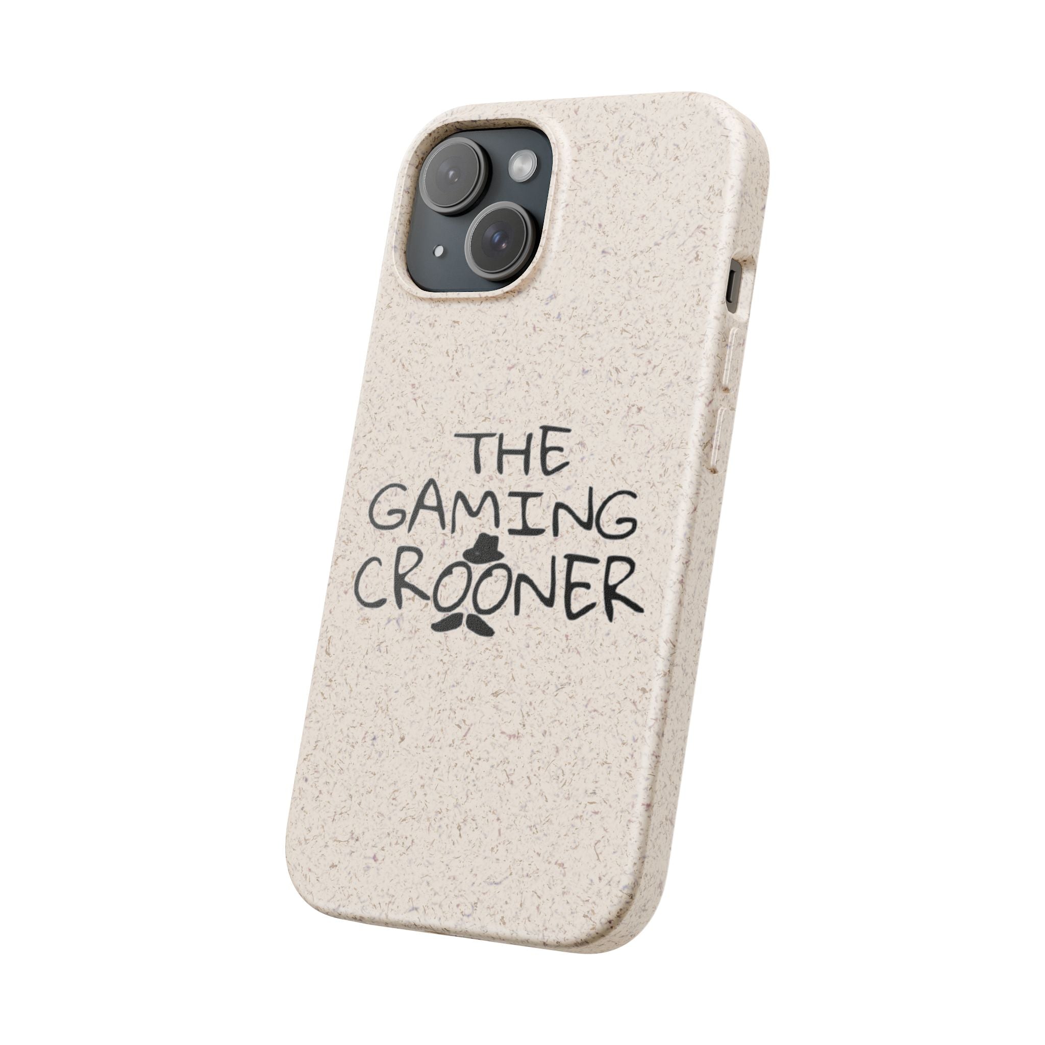 The Gaming Crooner Logo Biodegradable Cases