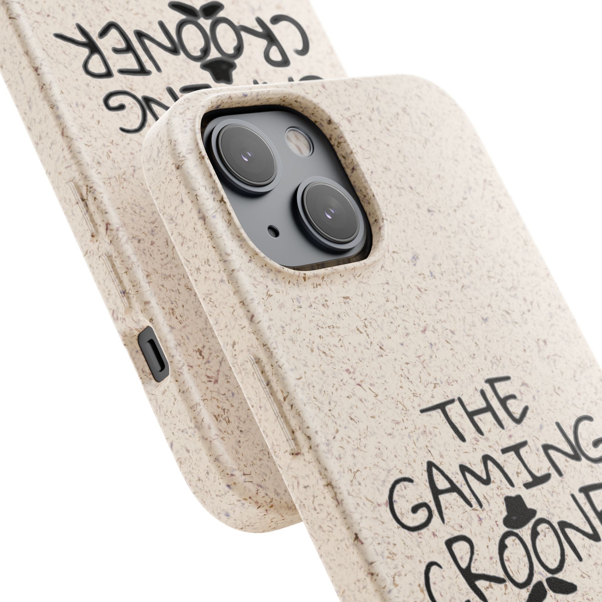 The Gaming Crooner Logo Biodegradable Cases
