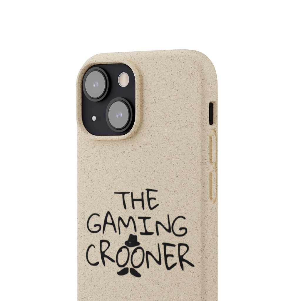 The Gaming Crooner Logo Biodegradable Cases