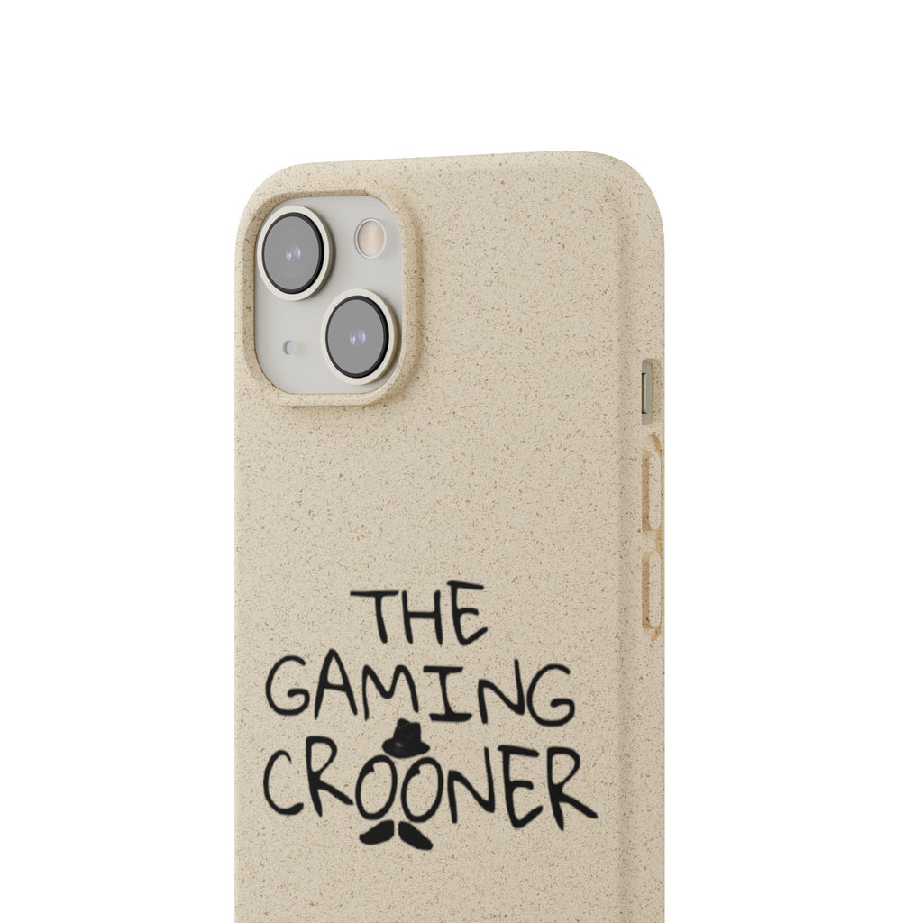 The Gaming Crooner Logo Biodegradable Cases