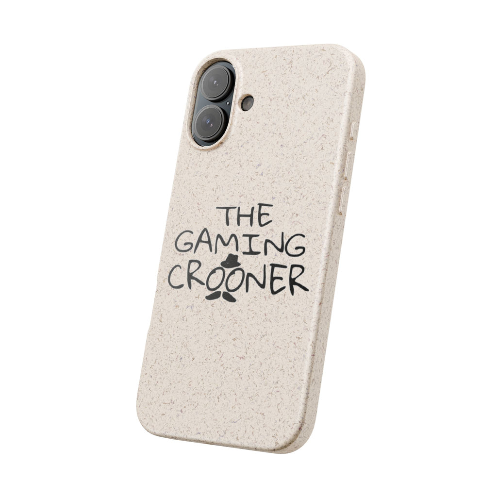 The Gaming Crooner Logo Biodegradable Cases