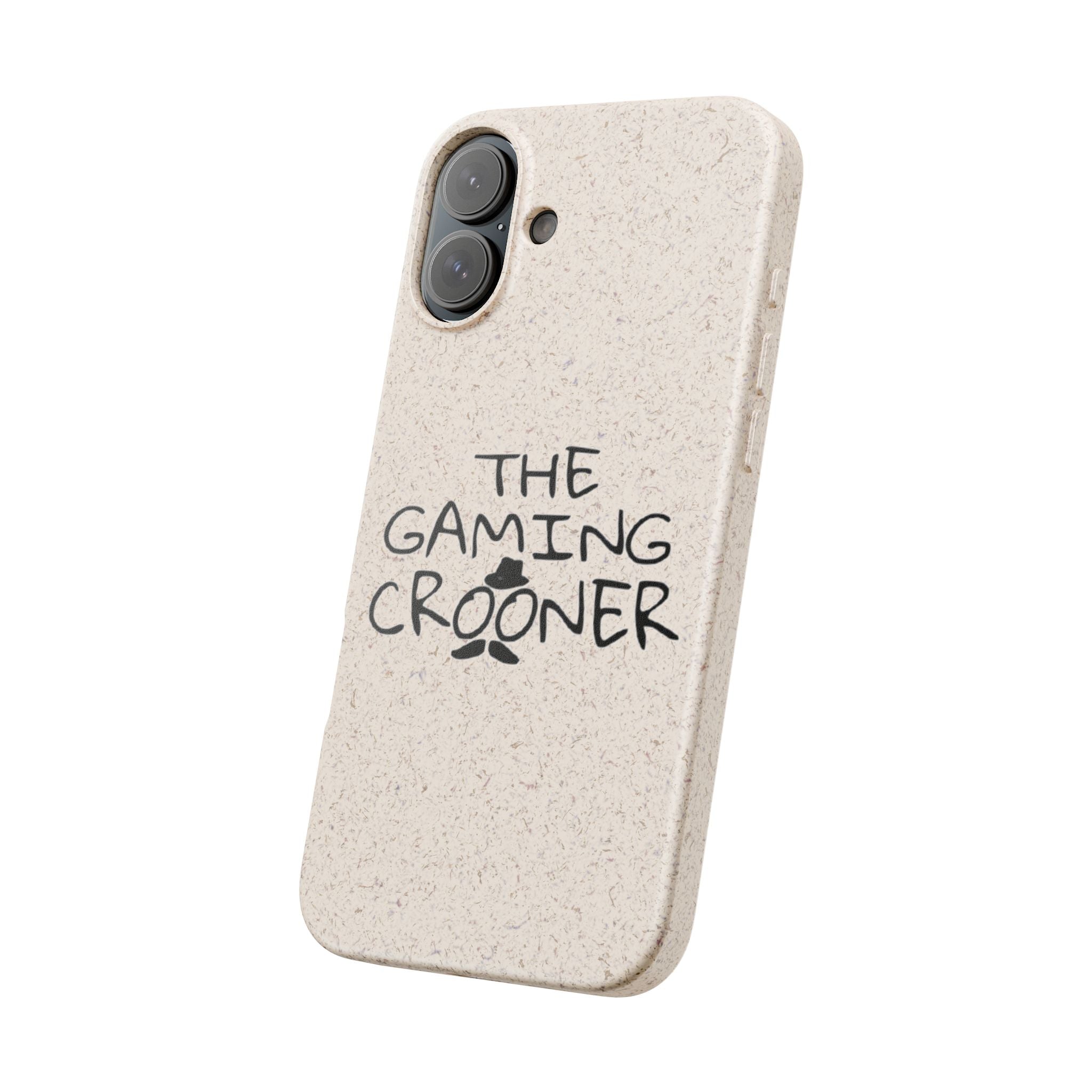 The Gaming Crooner Logo Biodegradable Cases