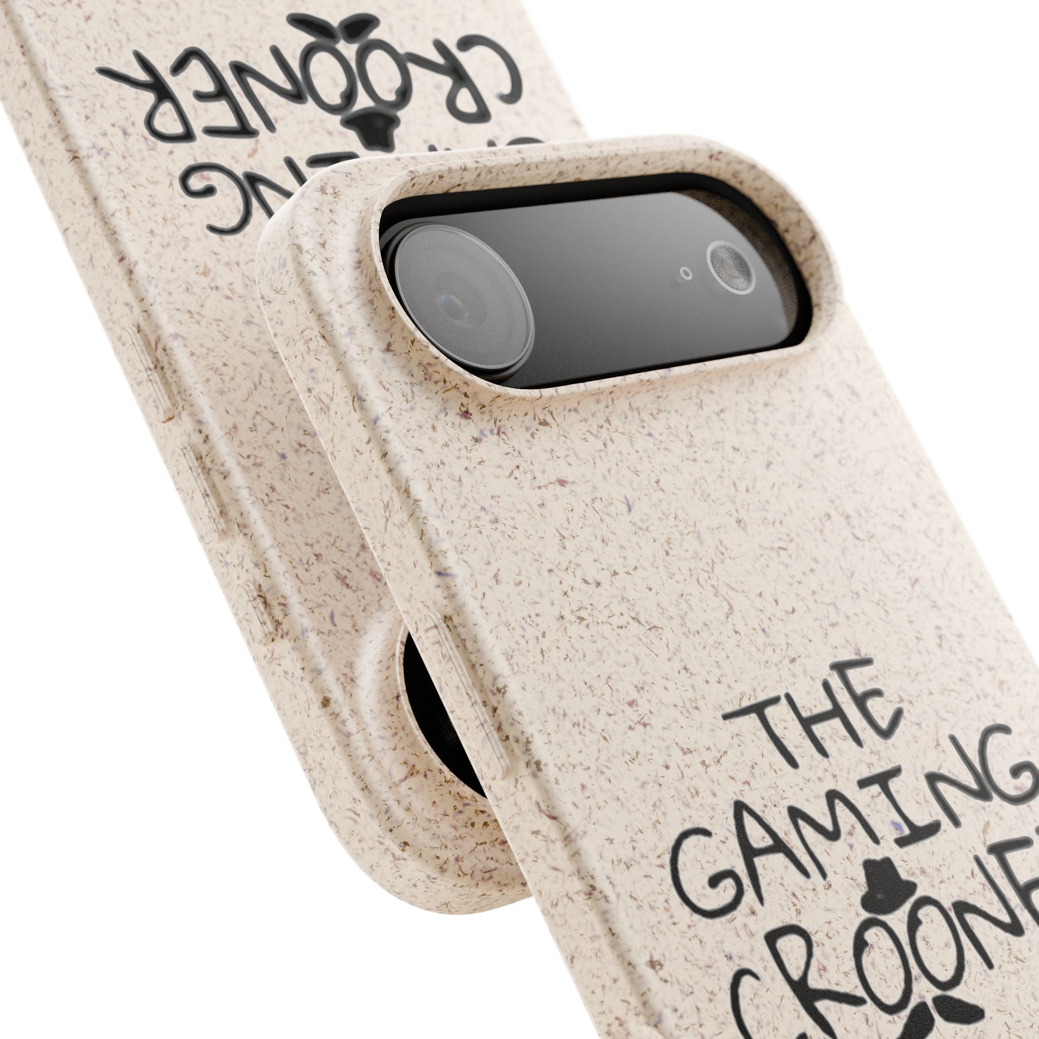 The Gaming Crooner Logo Biodegradable Cases