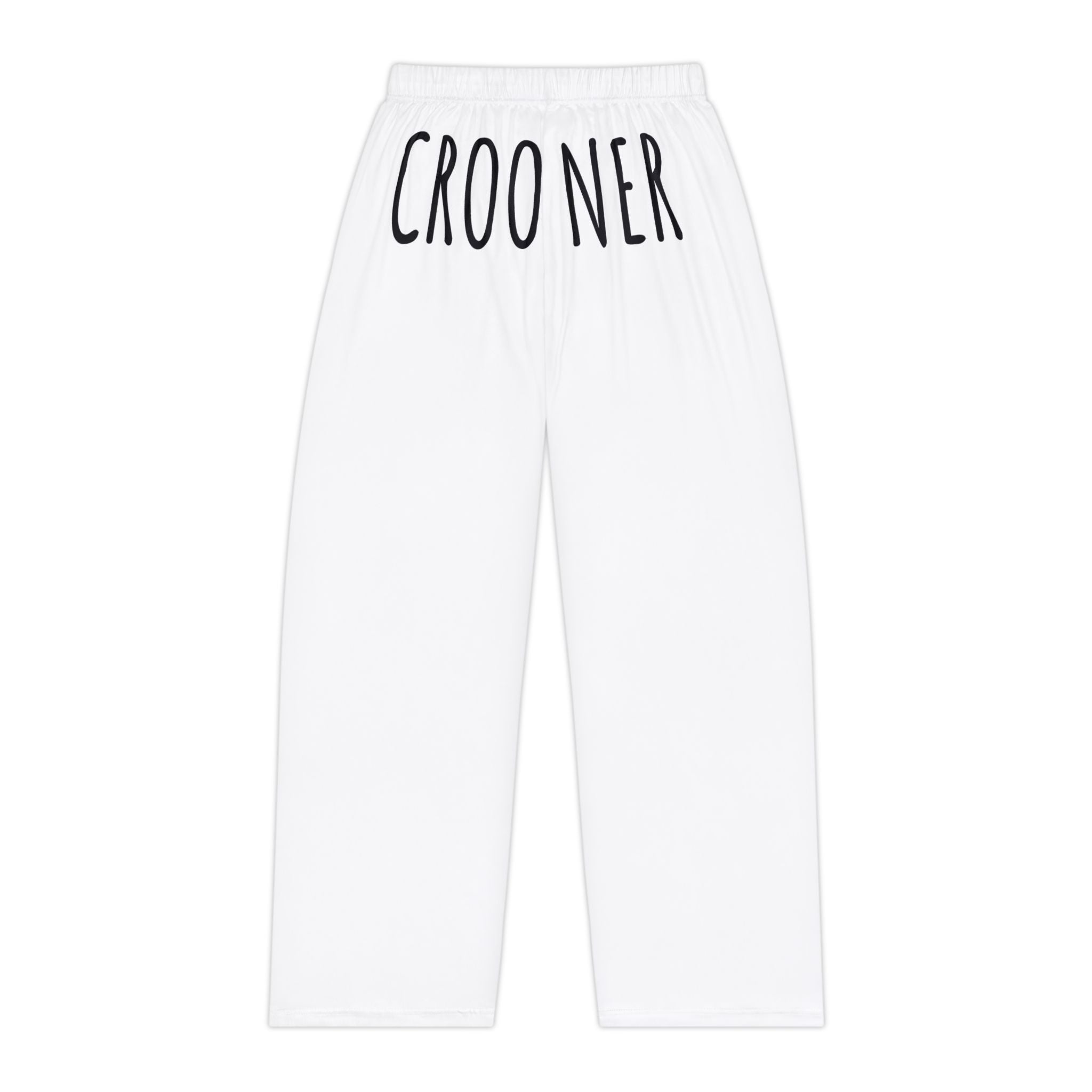Women's Crooner Pajama Pants (White)
