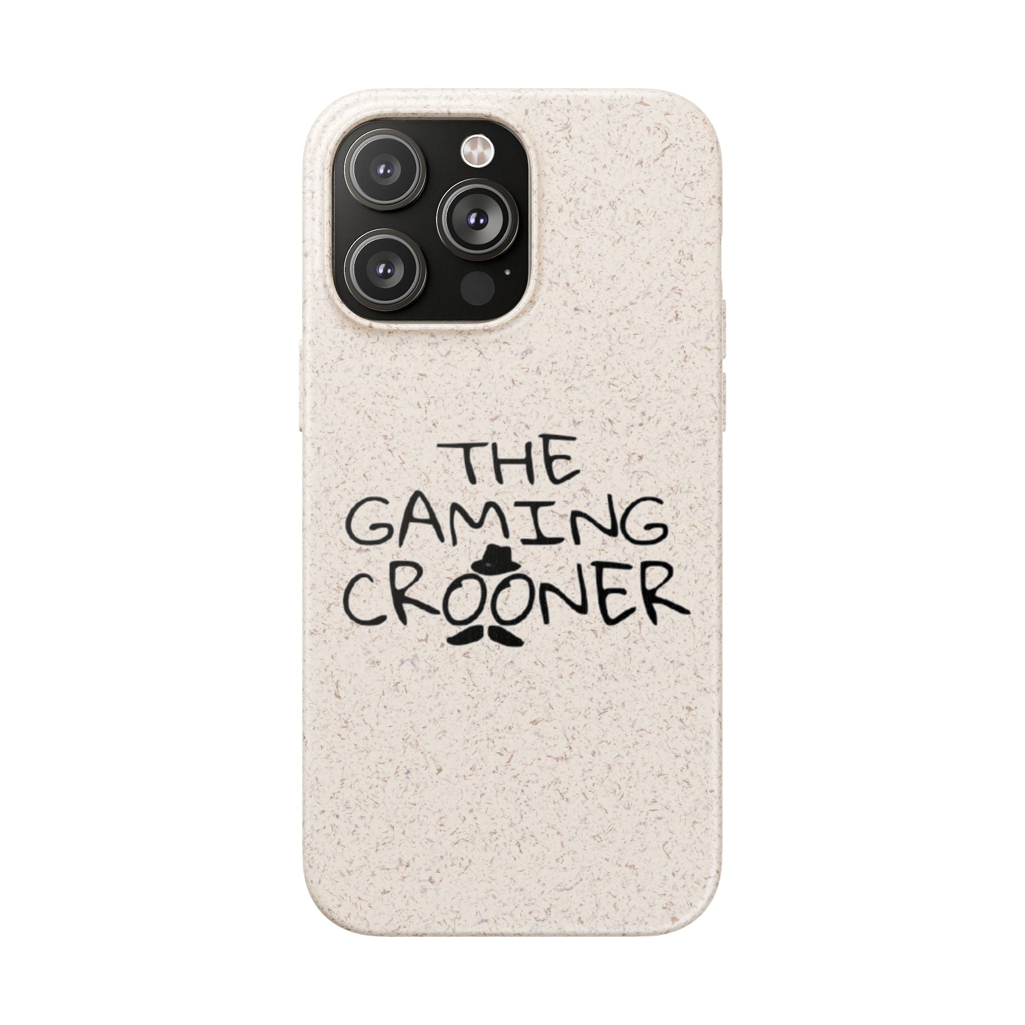 The Gaming Crooner Logo Biodegradable Cases