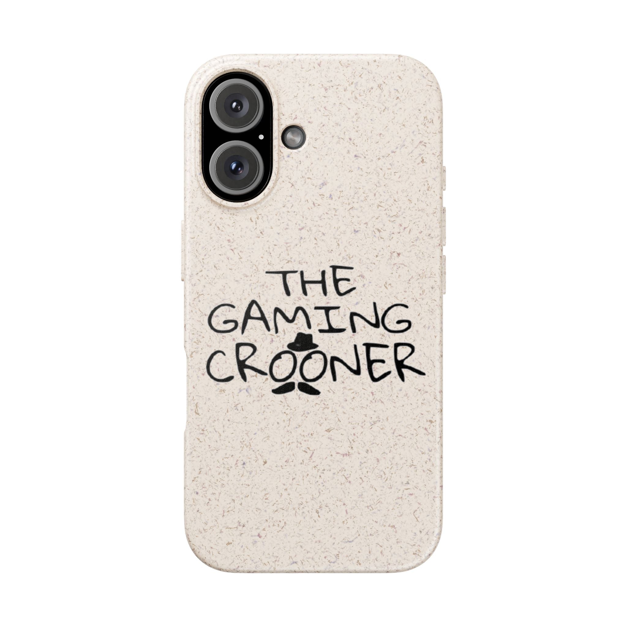 The Gaming Crooner Logo Biodegradable Cases