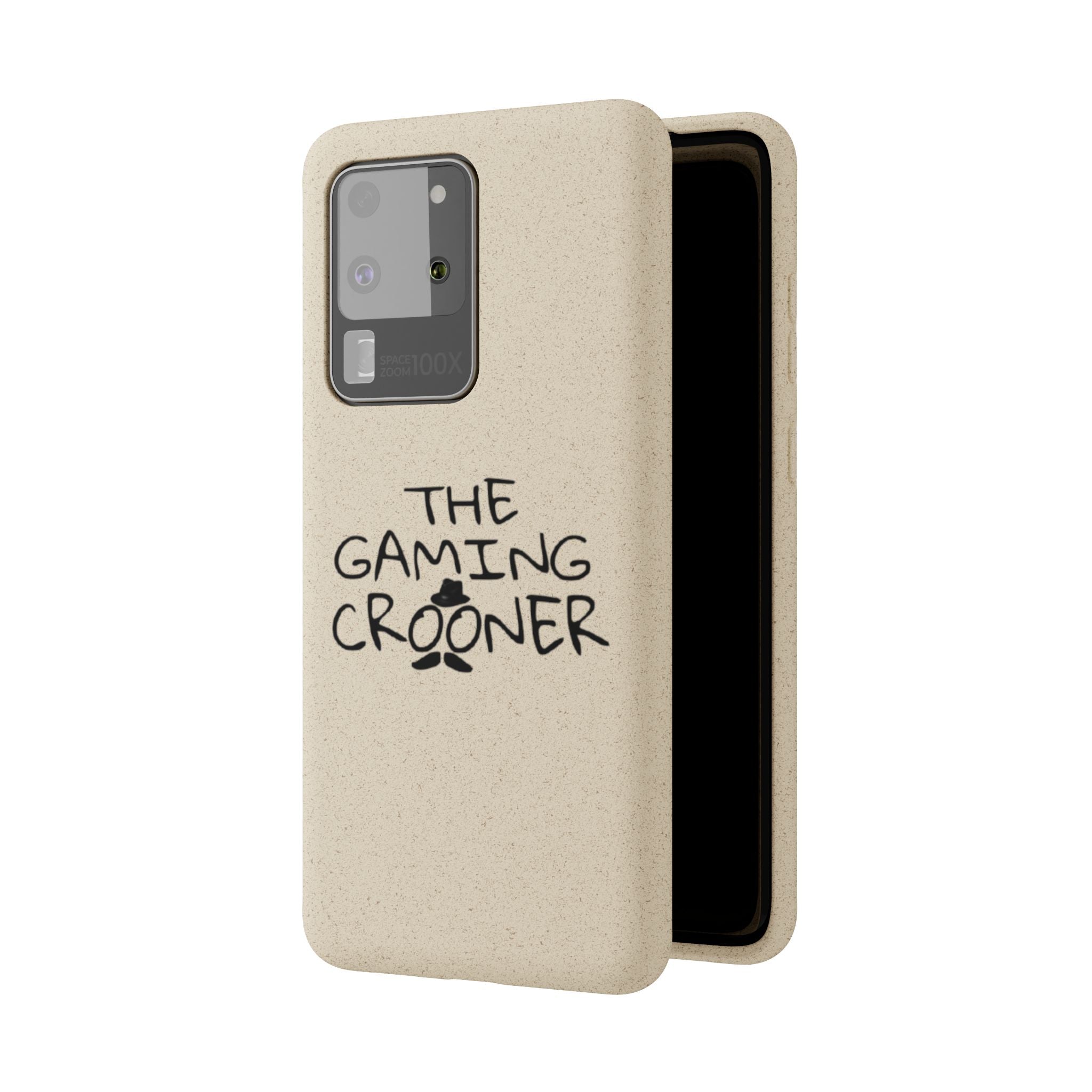 The Gaming Crooner Logo Biodegradable Cases