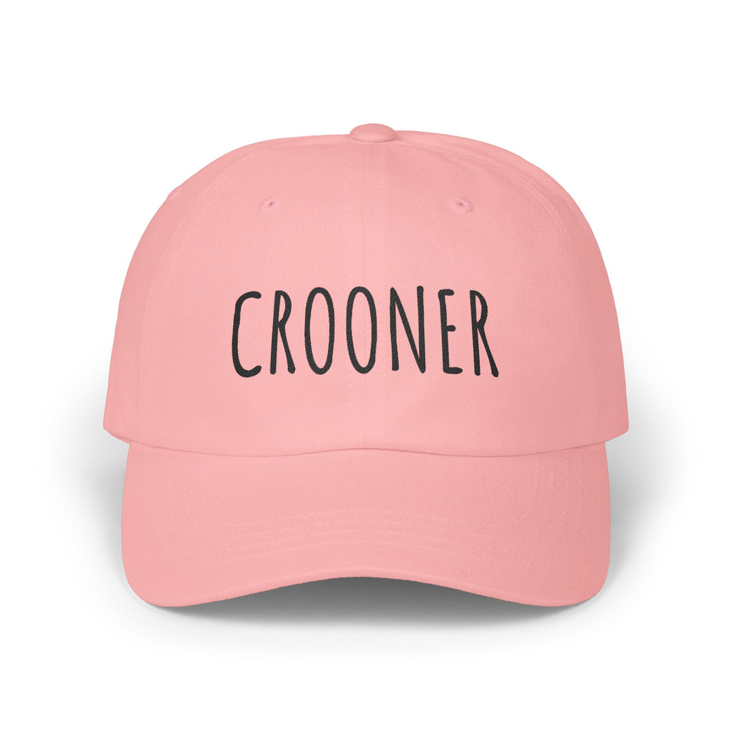 Embroidered Crooner Dad Hat (Light)