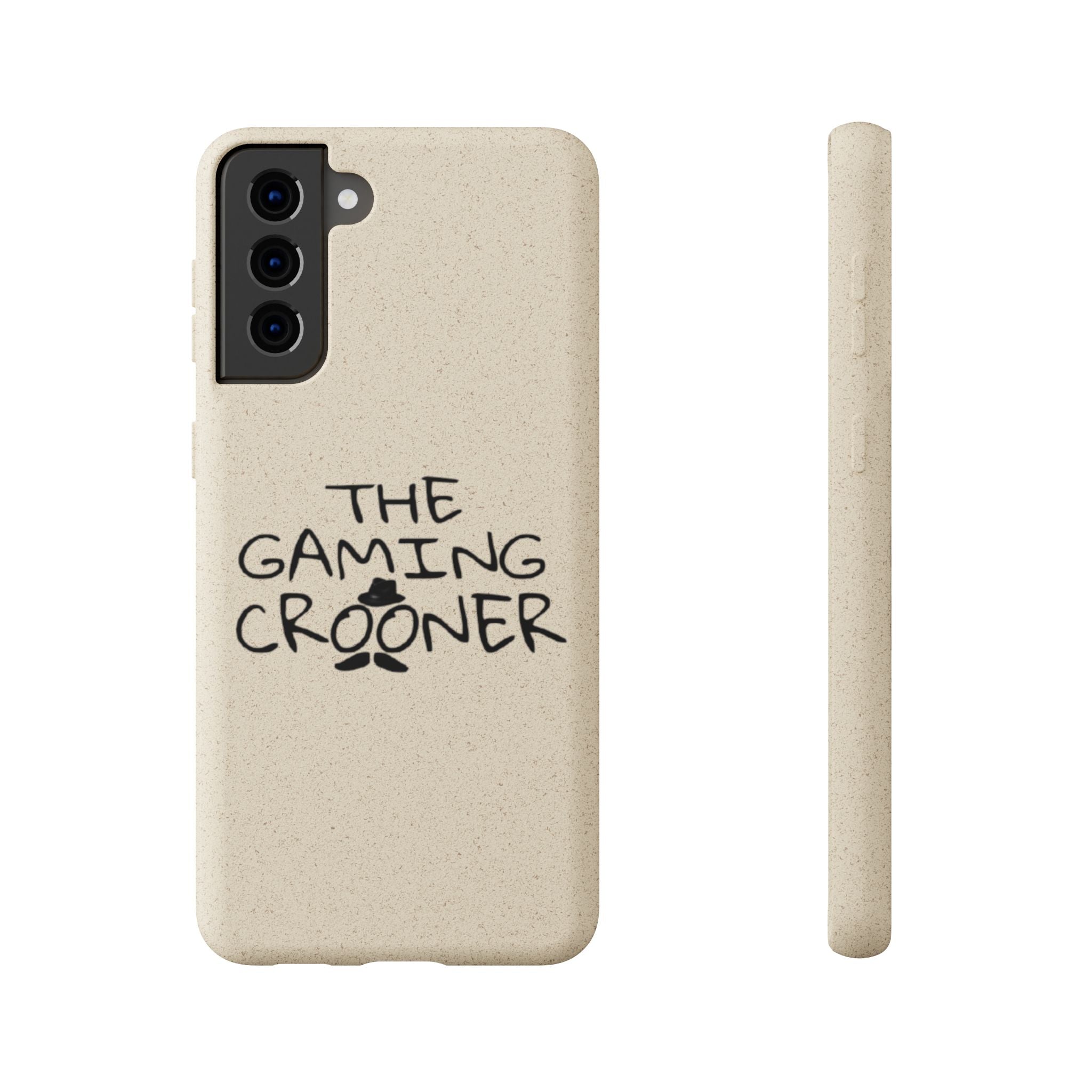 The Gaming Crooner Logo Biodegradable Cases