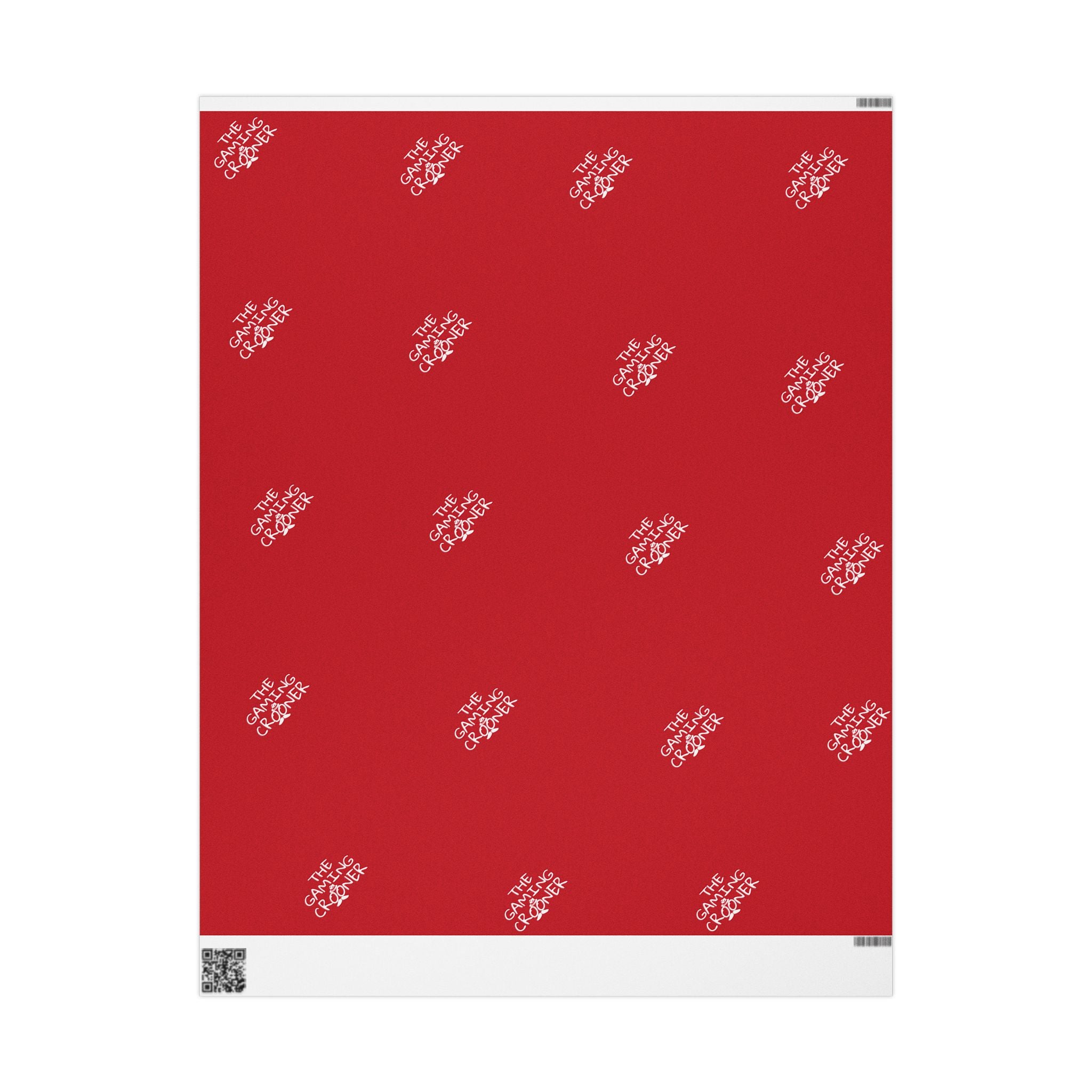 The Gaming Crooner Wrapping Paper