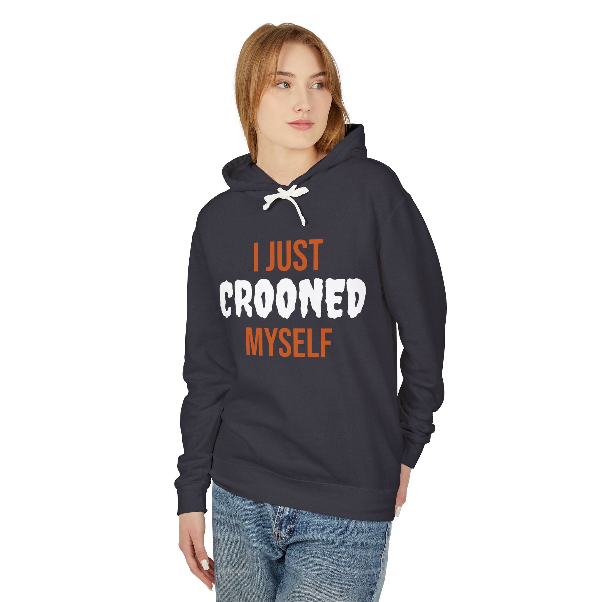 Unisex Spooky Crooned Myself Hoodie