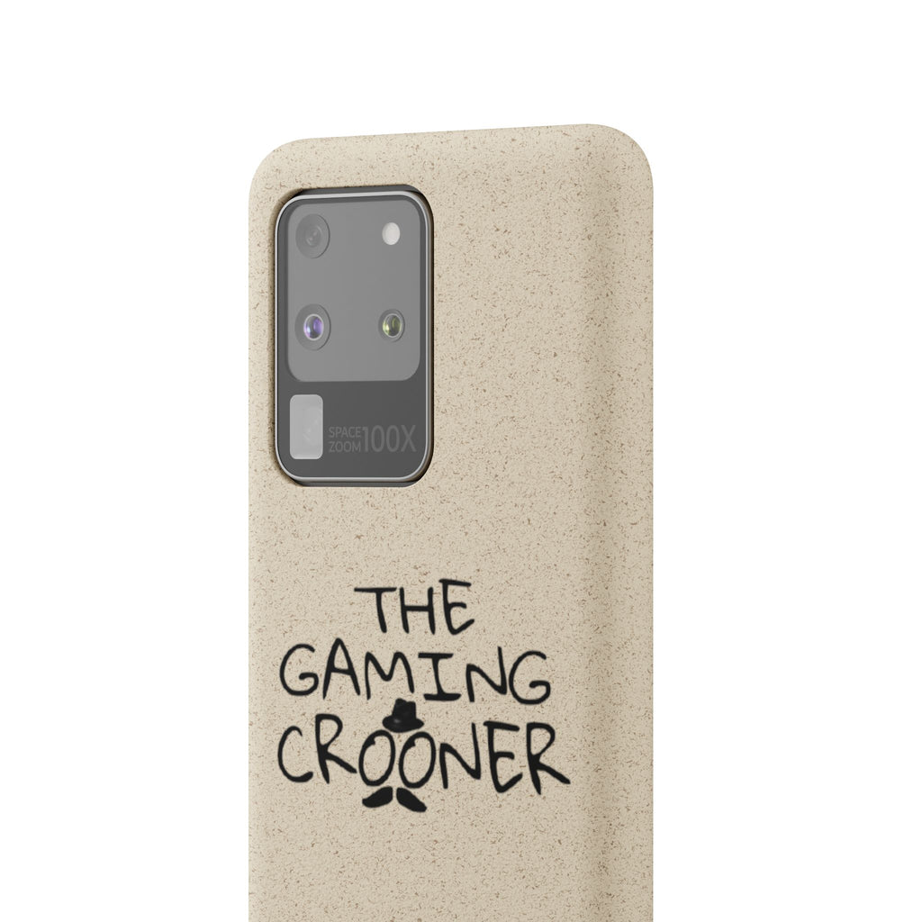 The Gaming Crooner Logo Biodegradable Cases