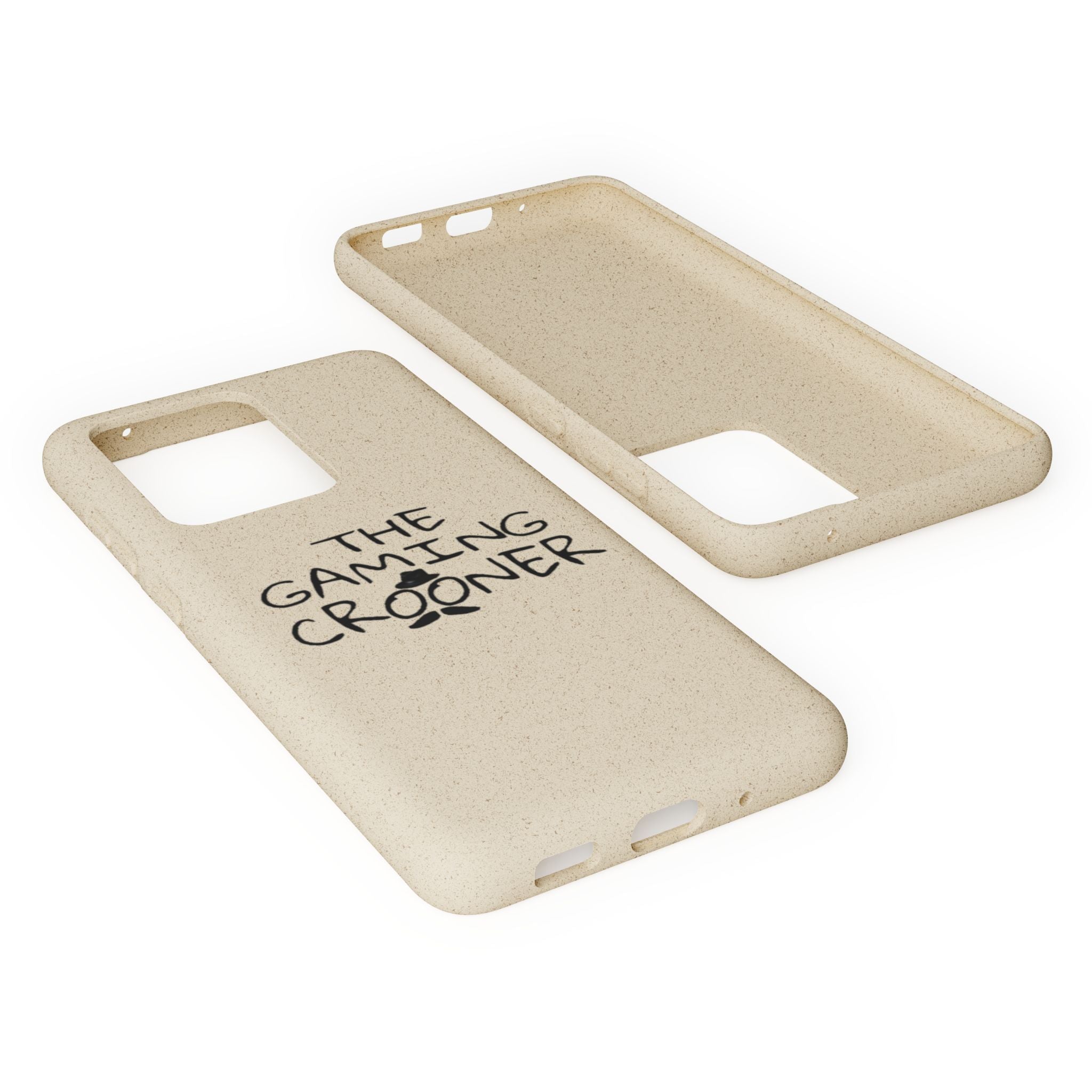 The Gaming Crooner Logo Biodegradable Cases