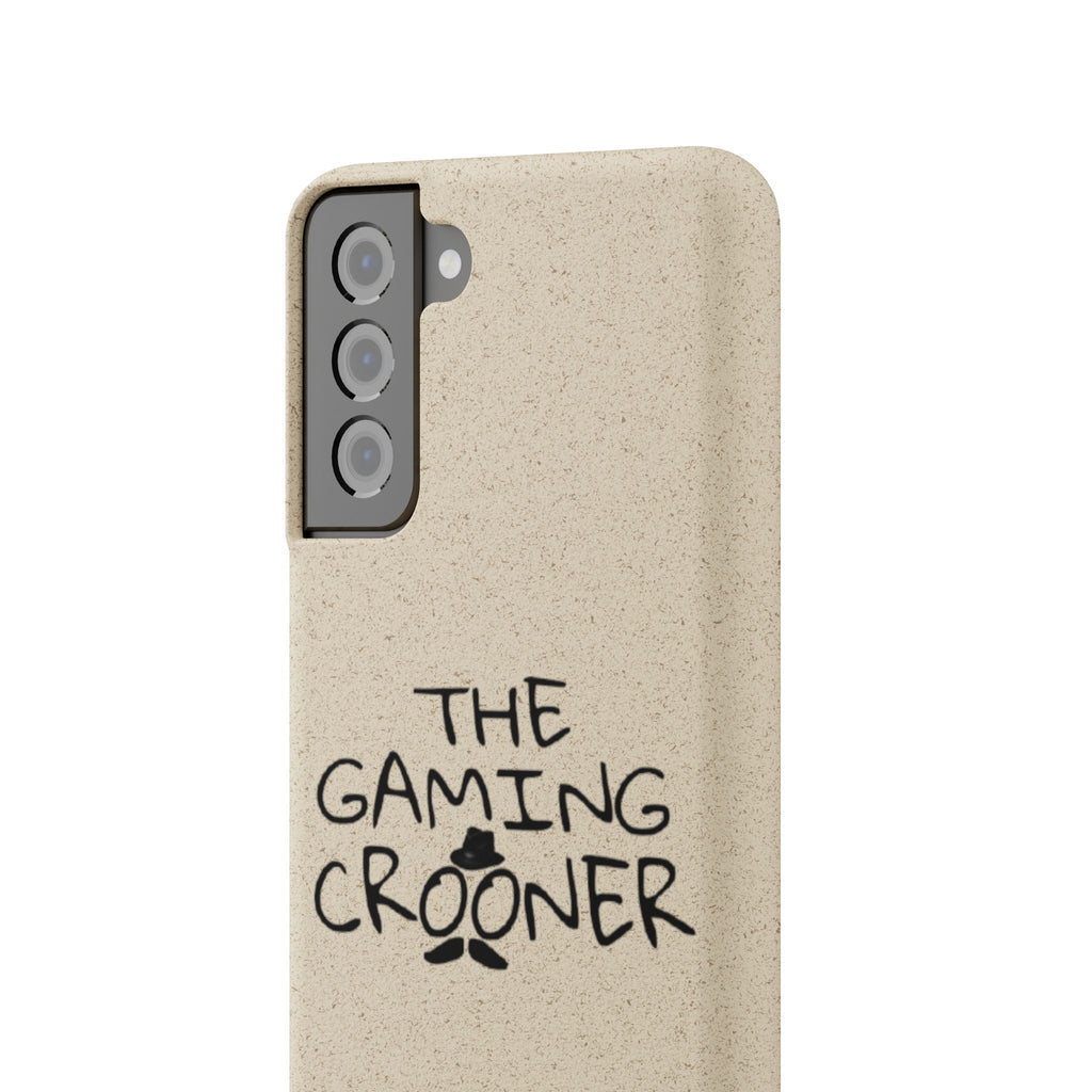The Gaming Crooner Logo Biodegradable Cases