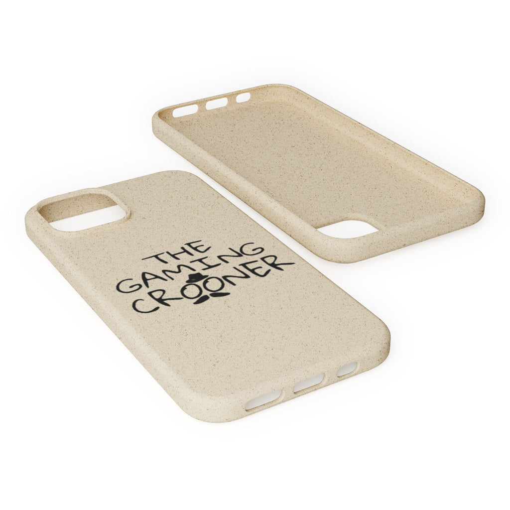 The Gaming Crooner Logo Biodegradable Cases