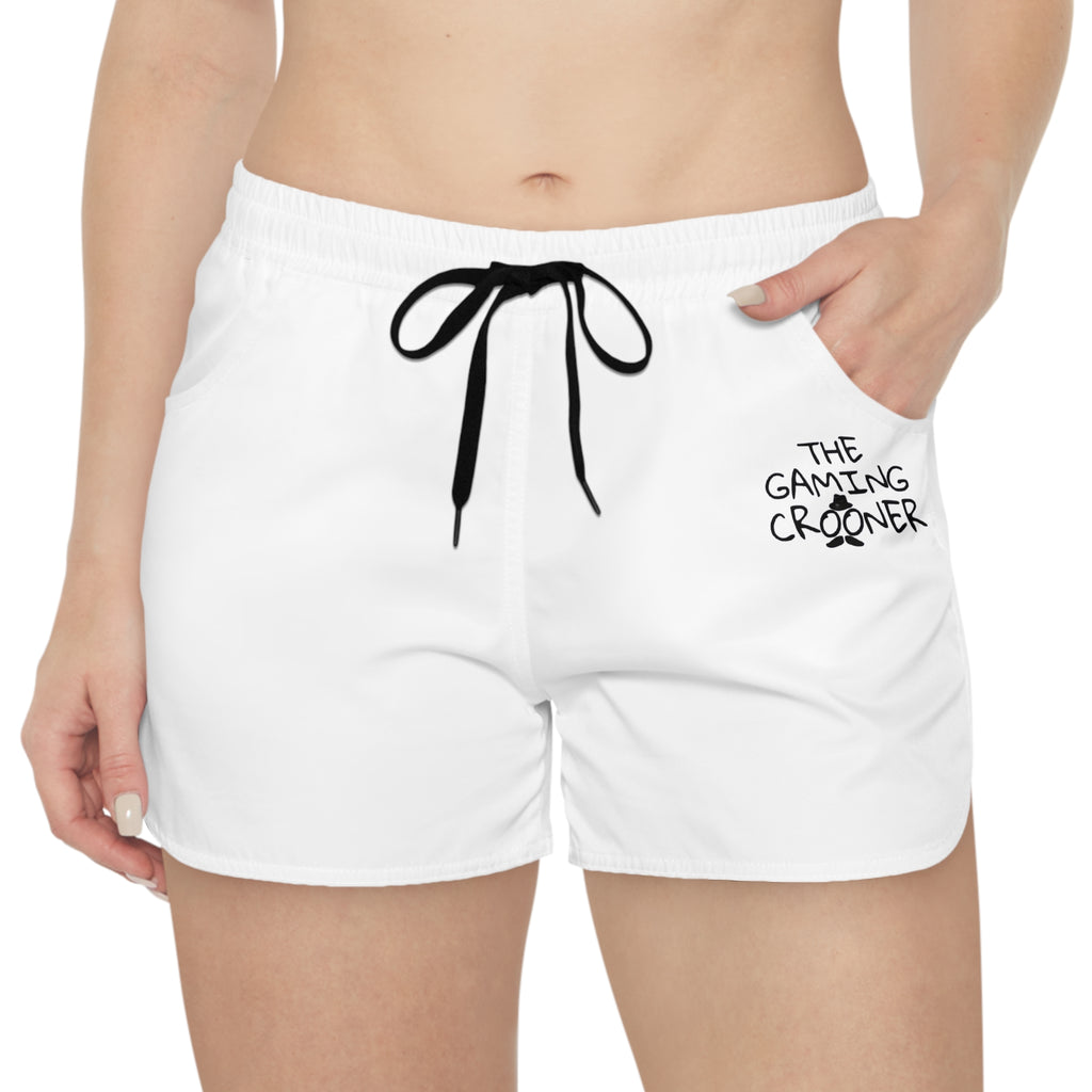 Women's Casual Crooner Shorts (White)