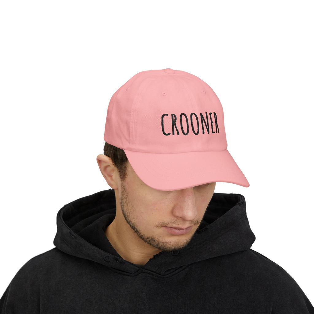 Embroidered Crooner Dad Hat (Light)