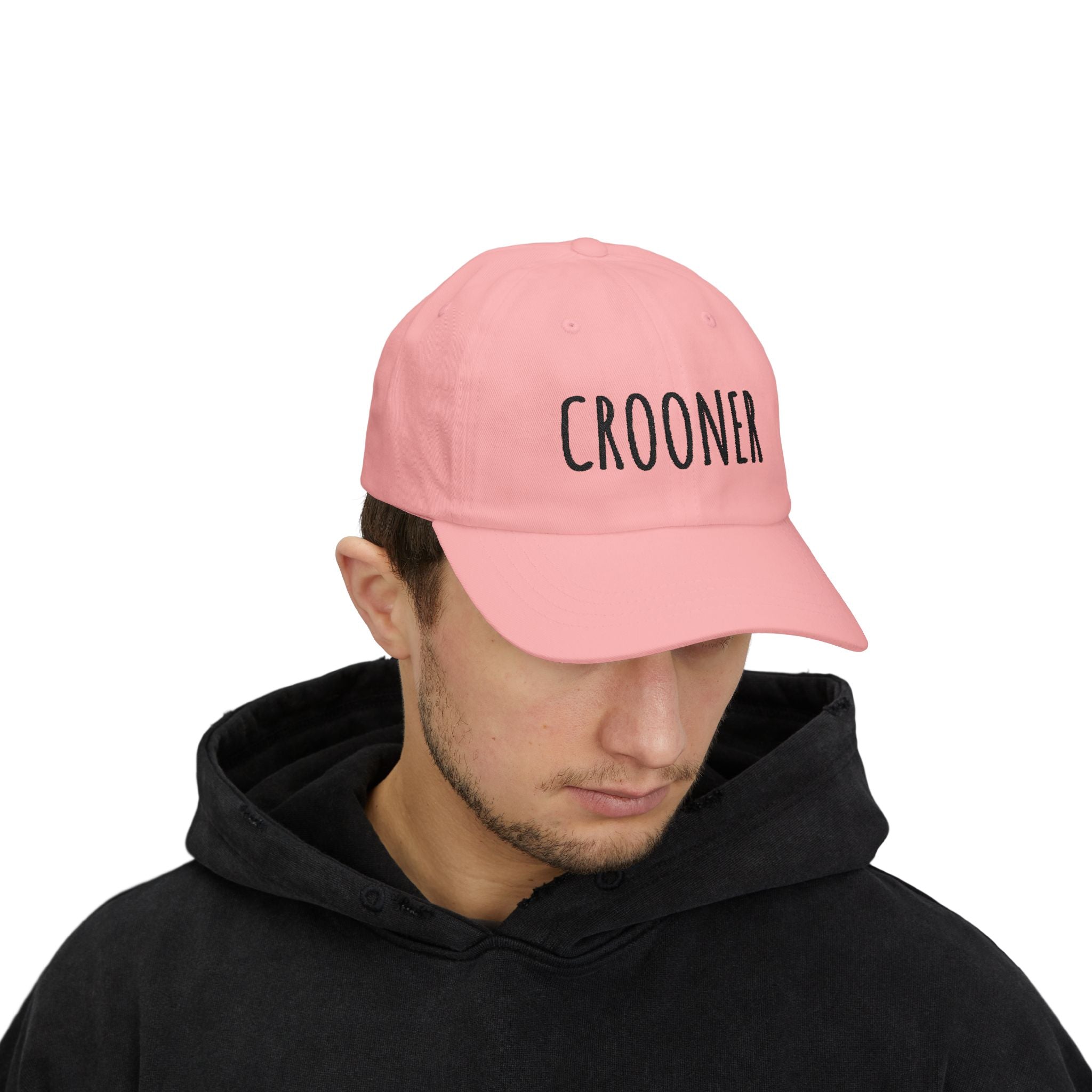 Embroidered Crooner Dad Hat (Light)