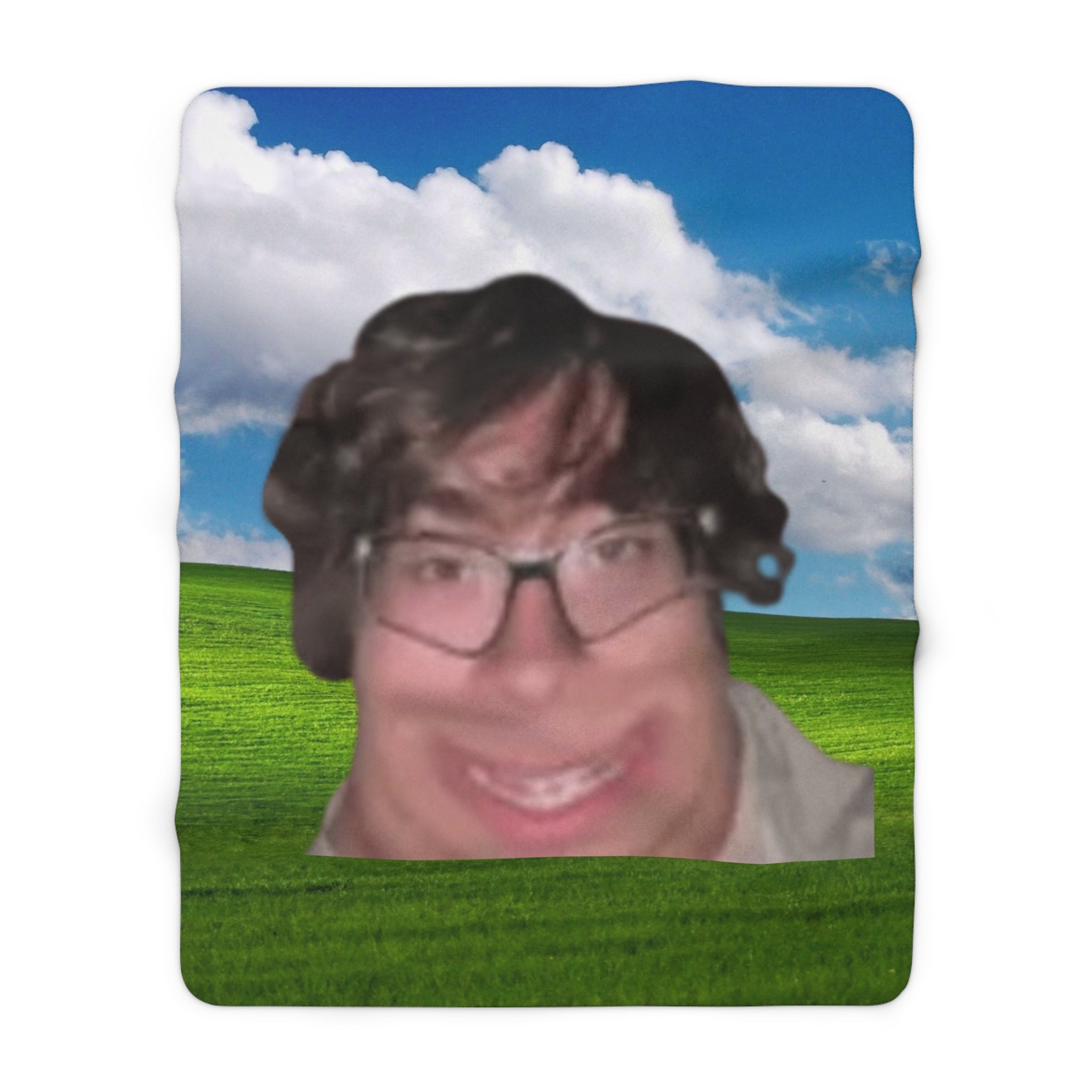 Windows Crooner Sherpa Fleece Blanket