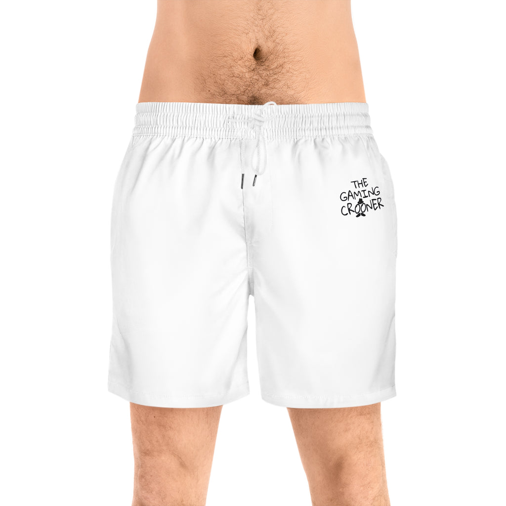 Men's Crooner Swim Shorts (White)