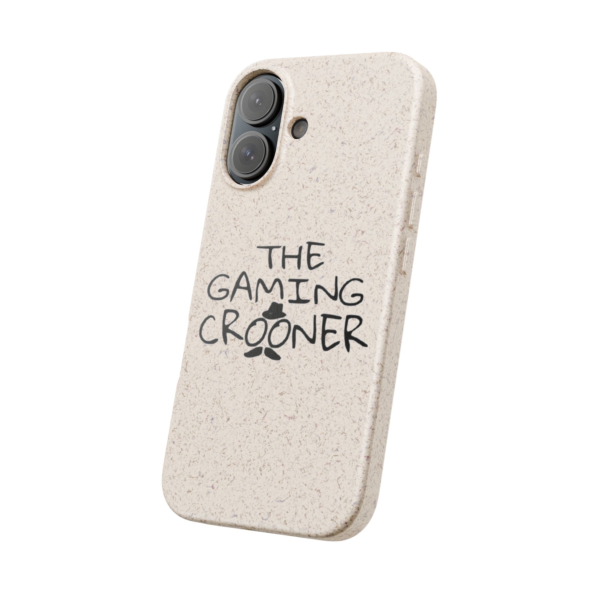 The Gaming Crooner Logo Biodegradable Cases
